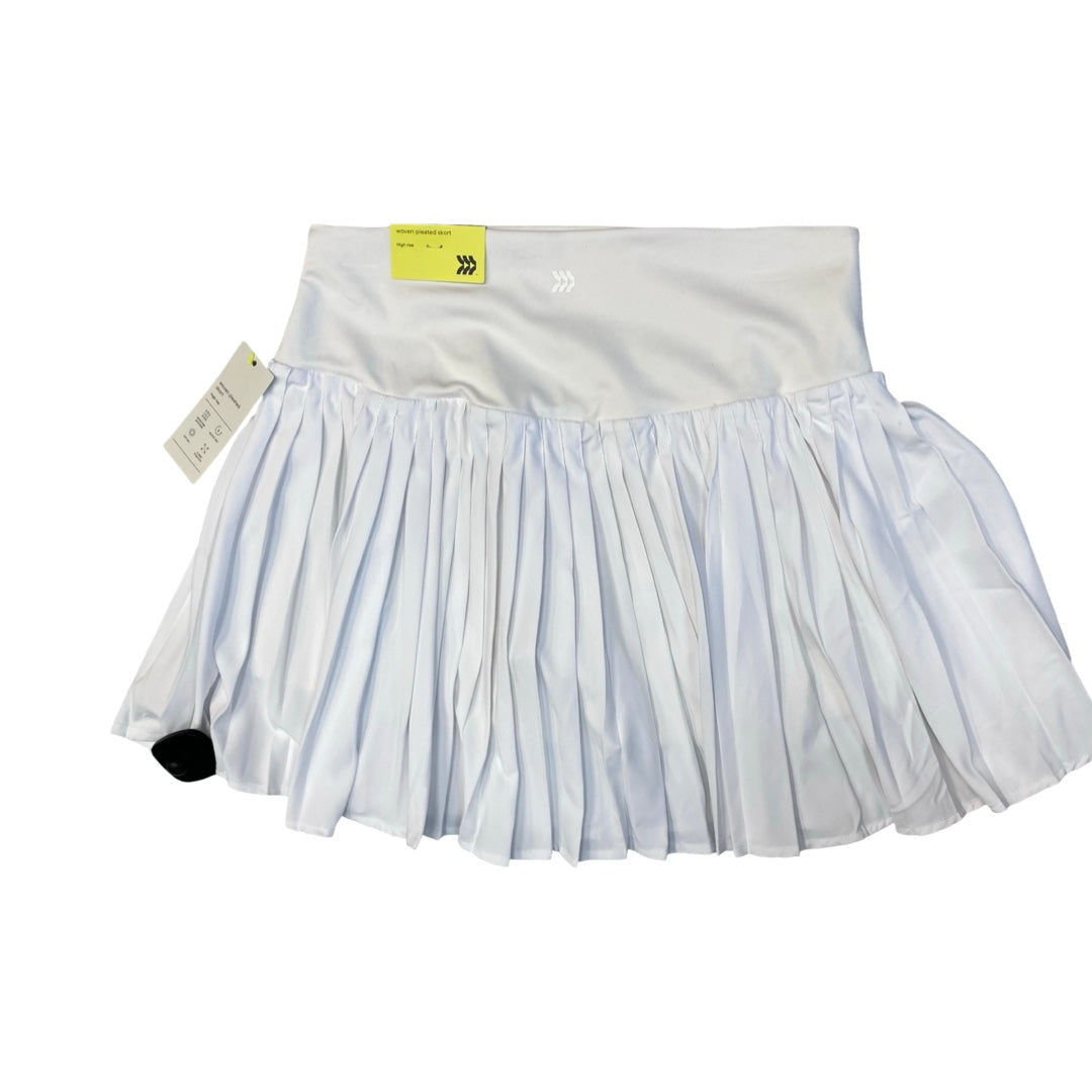 Athletic Skort By All In Motion In White, Size:M