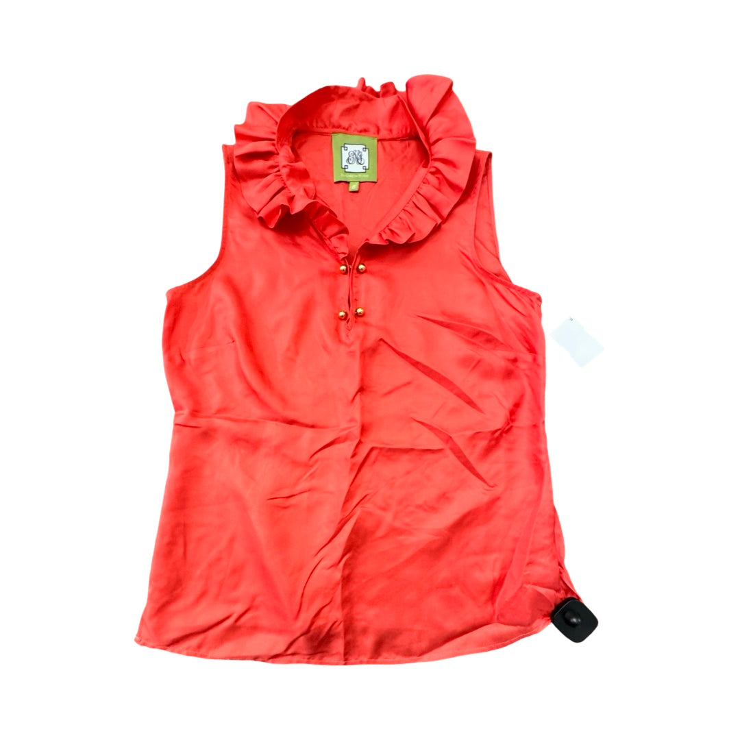 Top Sleeveless By Elizabeth Mckay In Pink, Size:6