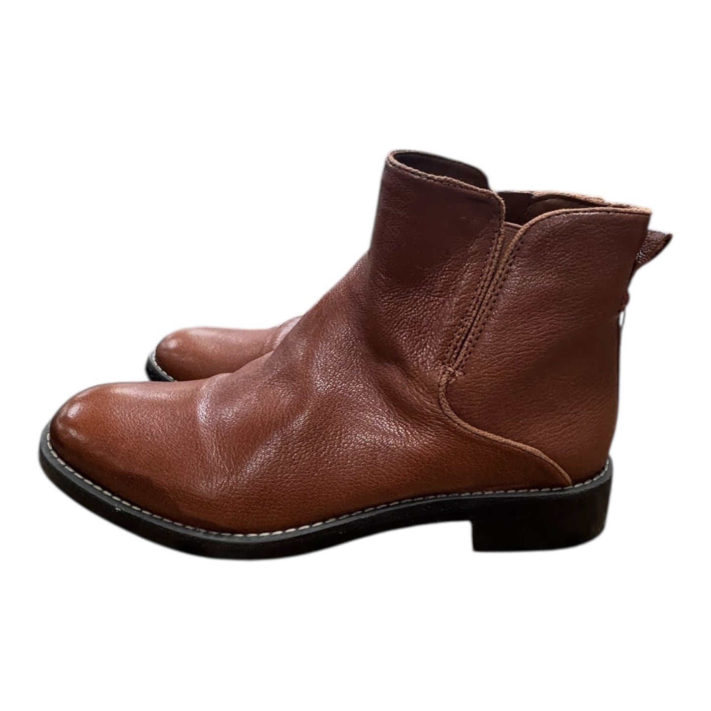 Boots Ankle Heels By Franco Sarto In Brown, Size:8.5