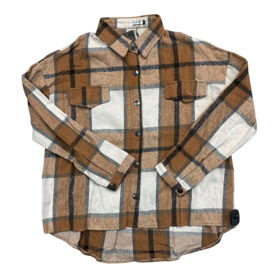 Blazer By Cmc In Plaid Pattern, Size:S