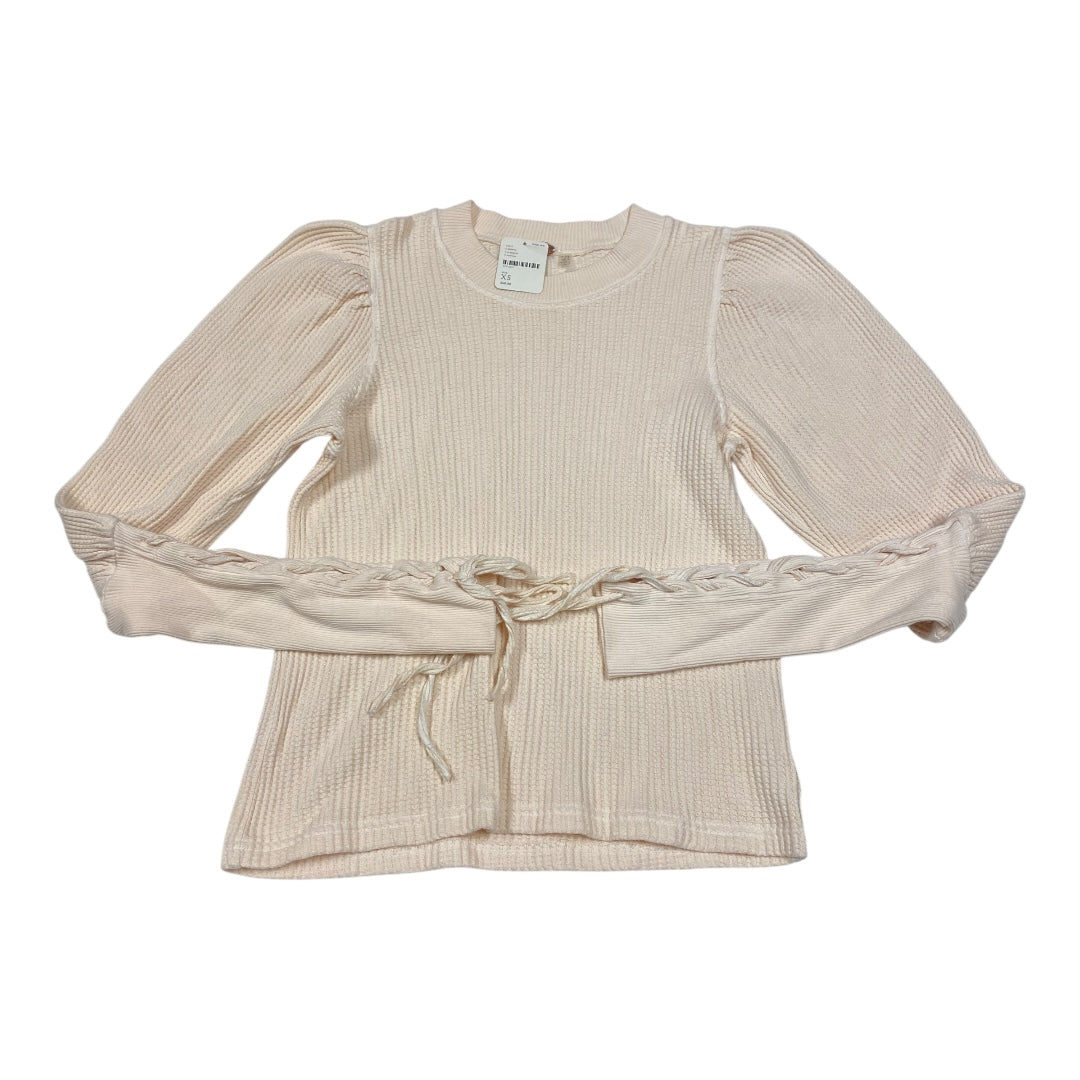 Top Ls By Free People In Cream, Size:Xs