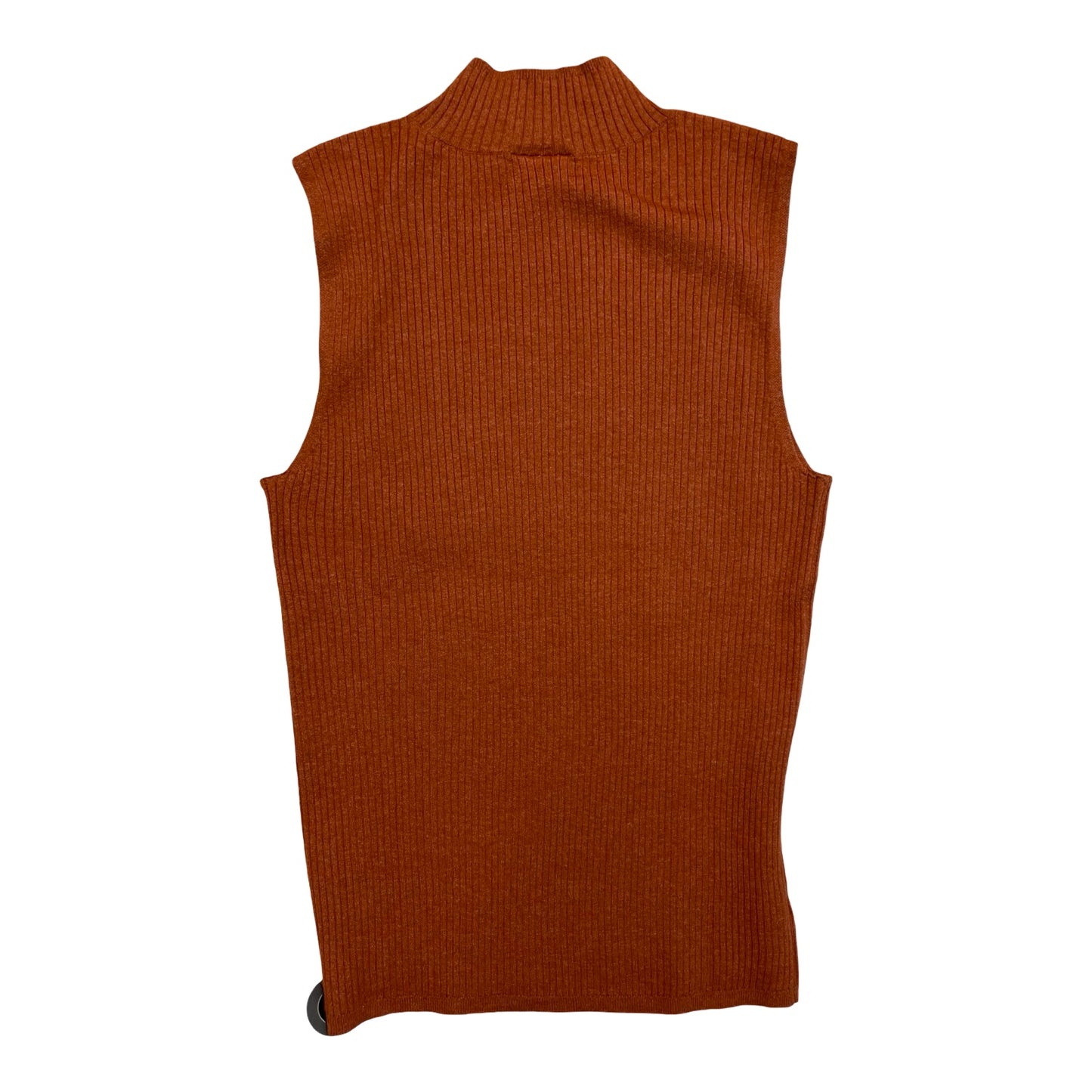 Top Sleeveless By Loft In Orange, Size:L