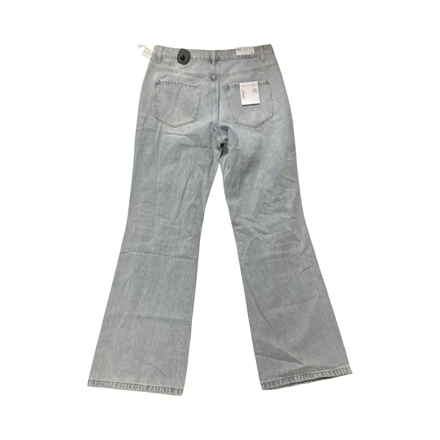 Jeans Wide Leg By Vervet In Blue Denim, Size:12