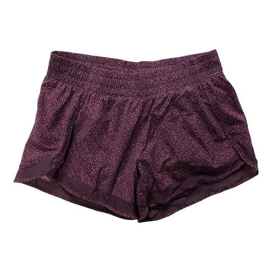 Athletic Shorts By Athleta In Purple, Size:S