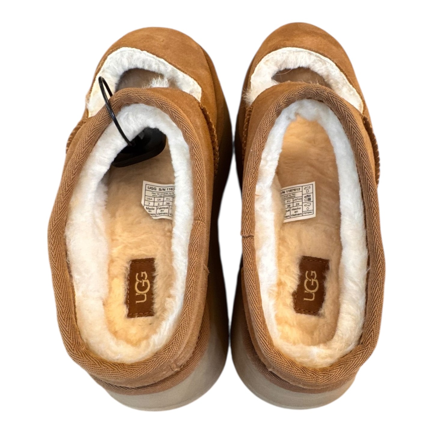Boots Designer By Ugg In Tan, Size:7