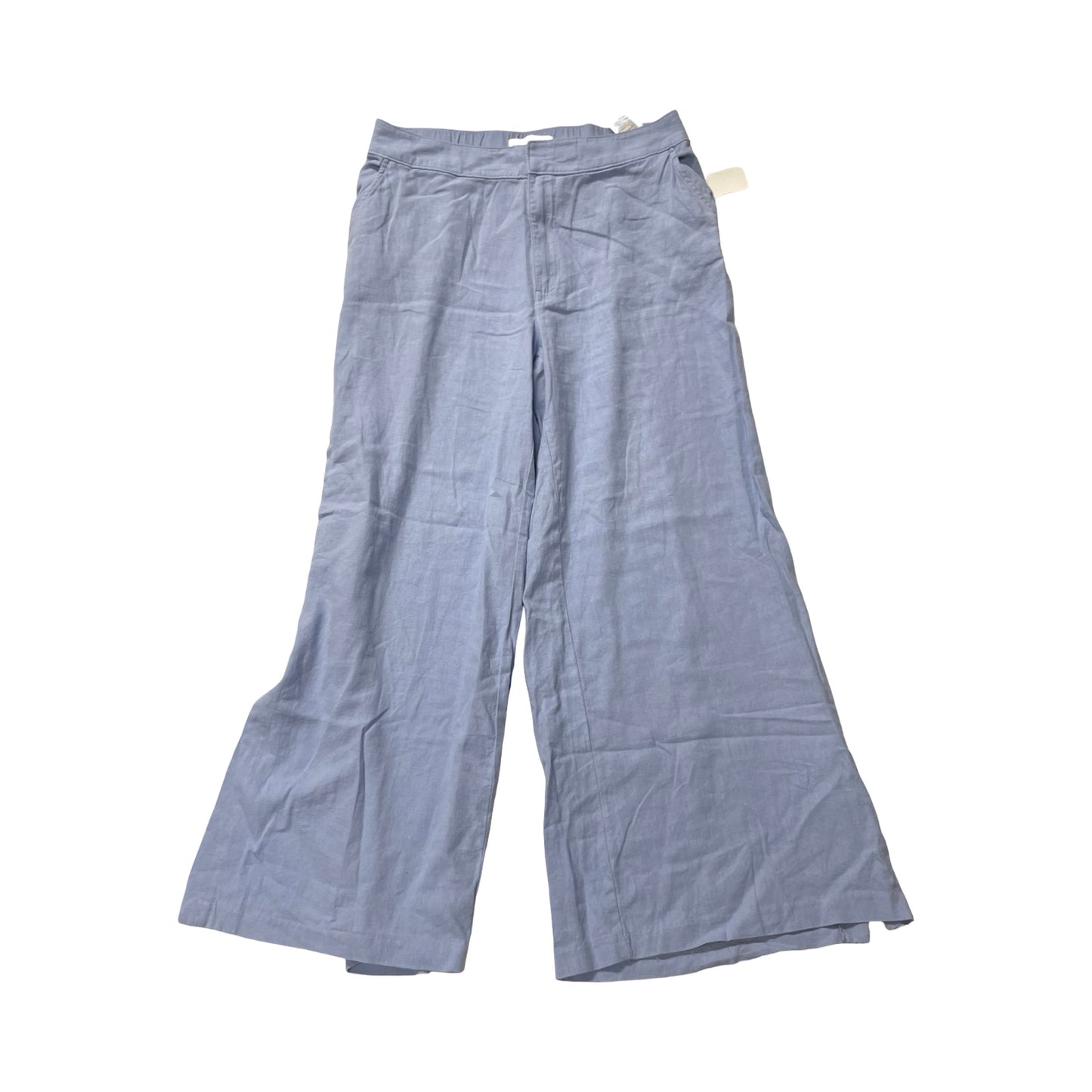 Pants Wide Leg By Abercrombie And Fitch In Blue, Size:M