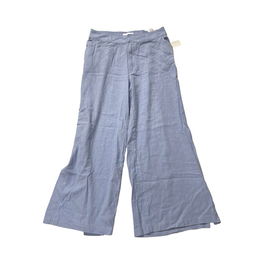 Pants Wide Leg By Abercrombie And Fitch In Blue, Size:M