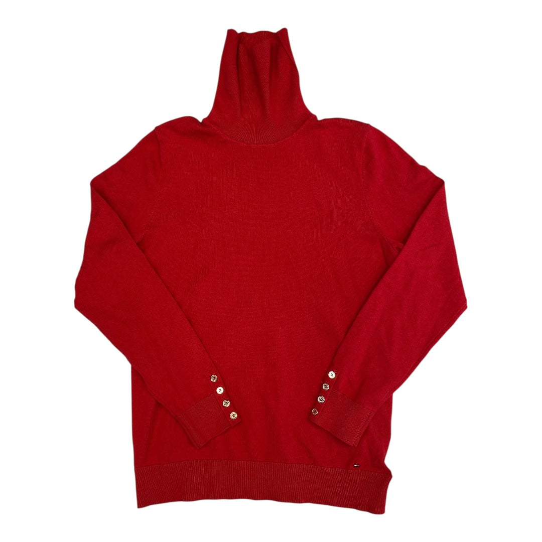 Sweater By Tommy Hilfiger In Red, Size:M