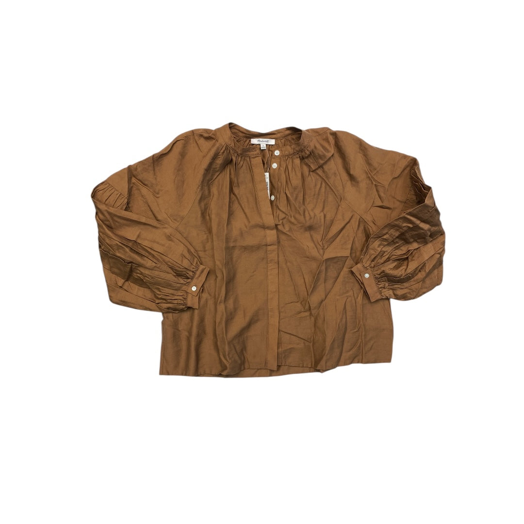 Top Ls By Madewell In Brown, Size:M