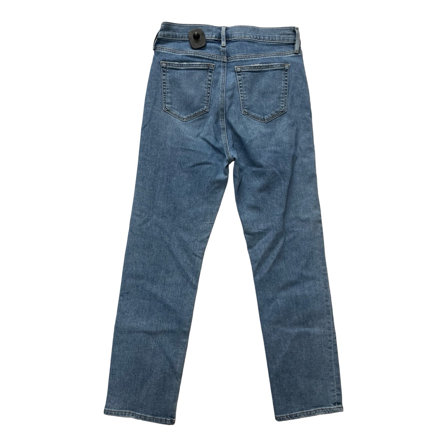 Jeans Straight By Loft In Blue Denim, Size:4