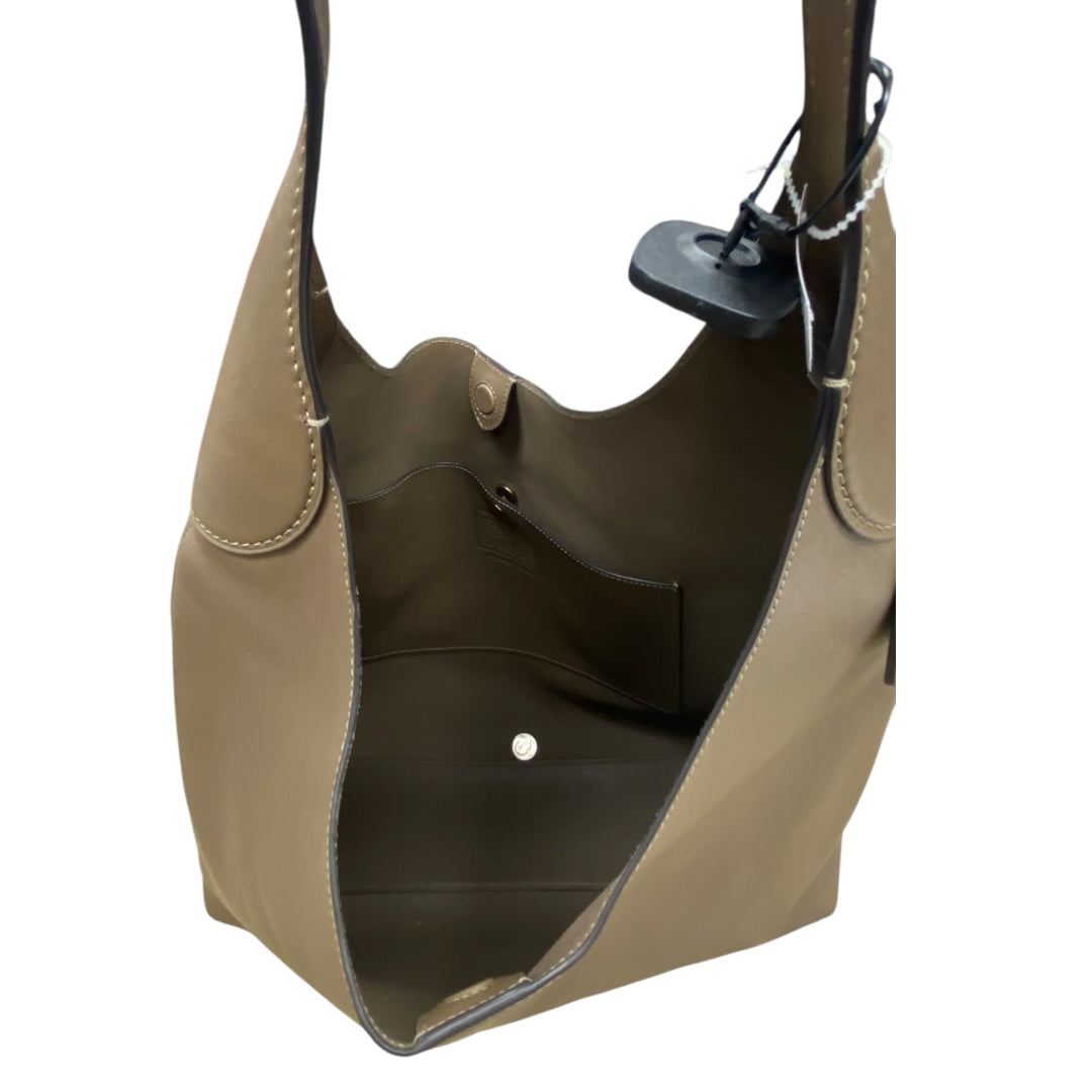 Handbag Designer By Coach In Brown, Size:Large