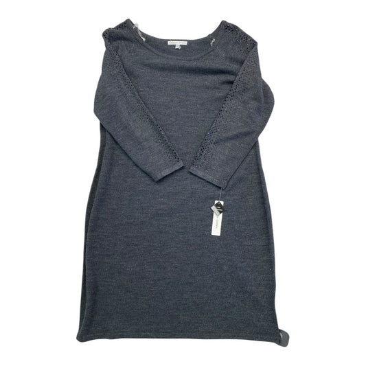 Dress Casual Short By Sandra Darren In Grey, Size:L