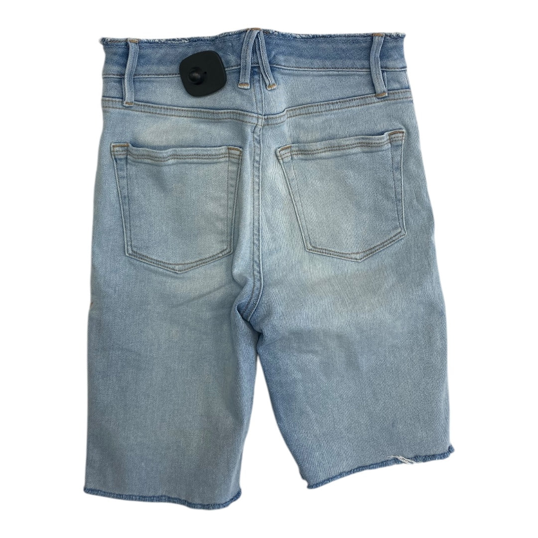 Shorts By Good American In Blue Denim, Size:0