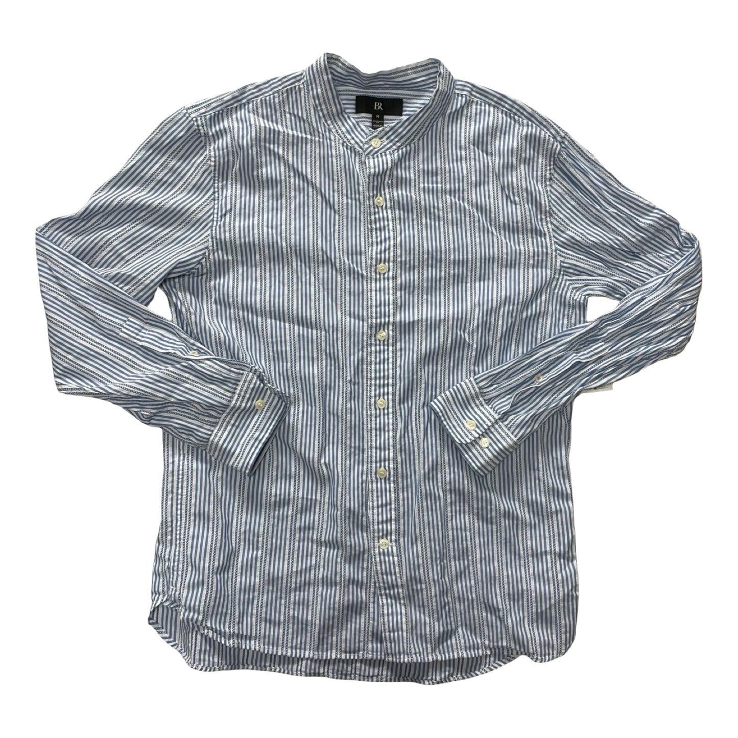 Top Ls By Banana Republic In Blue & White, Size:M