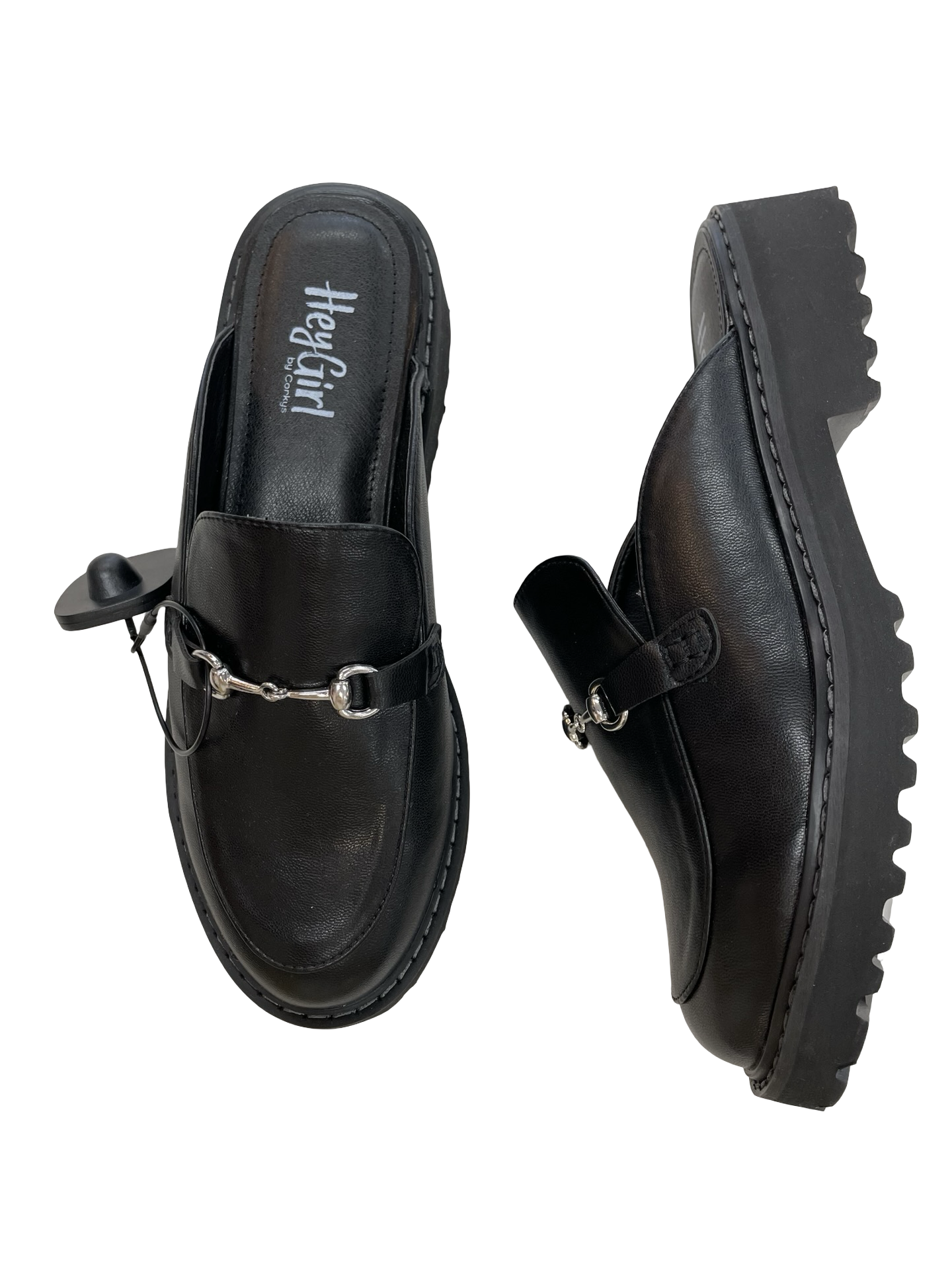 Shoes Flats By Hey Girl by Corkys In Black, Size:9
