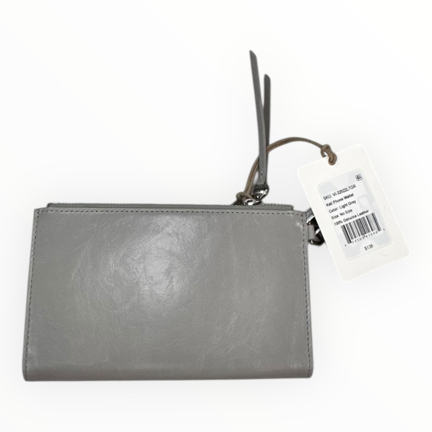 Wallet Leather By Hobo Intl In Grey, Size:Medium