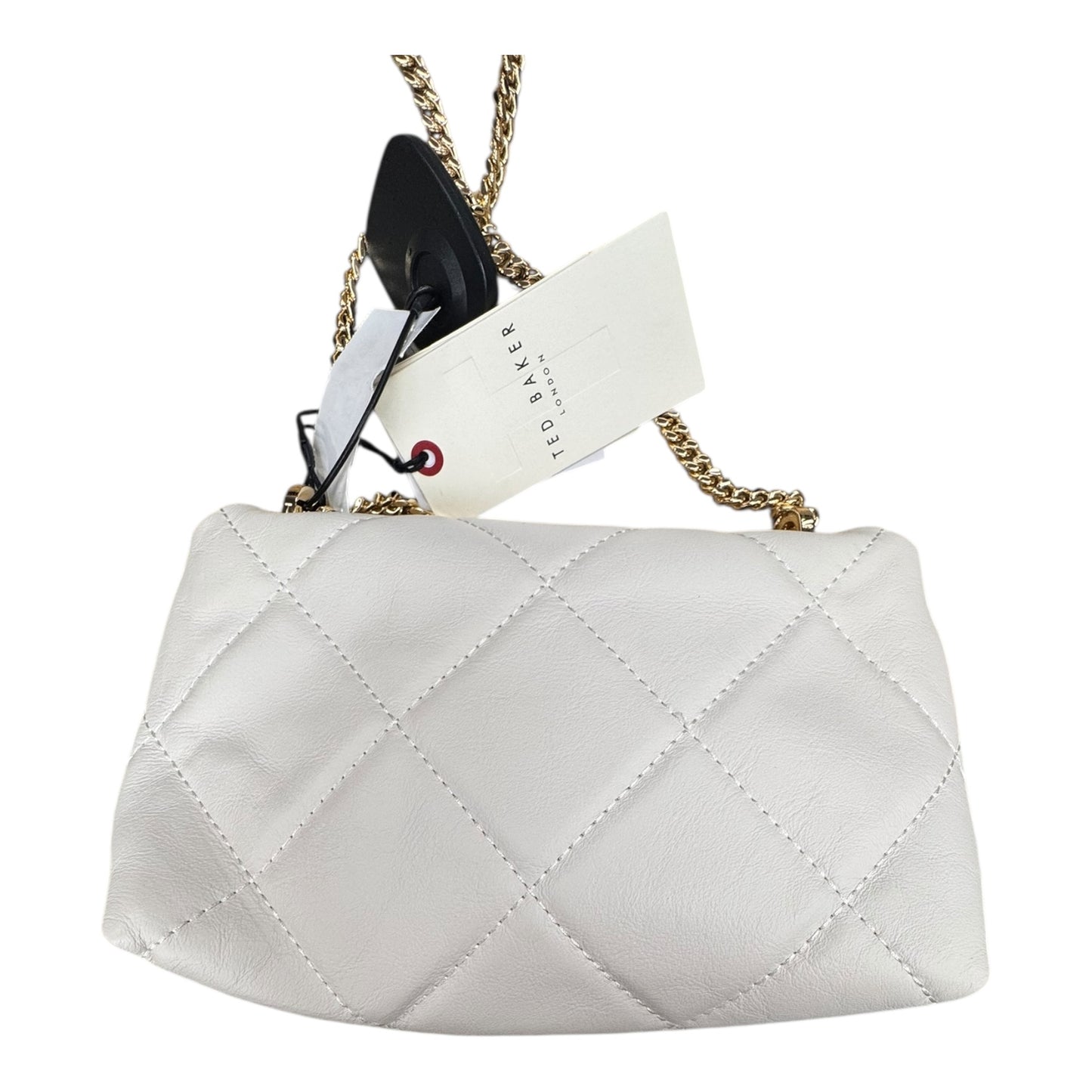 Handbag Designer By Ted Baker In Cream, Size:Small