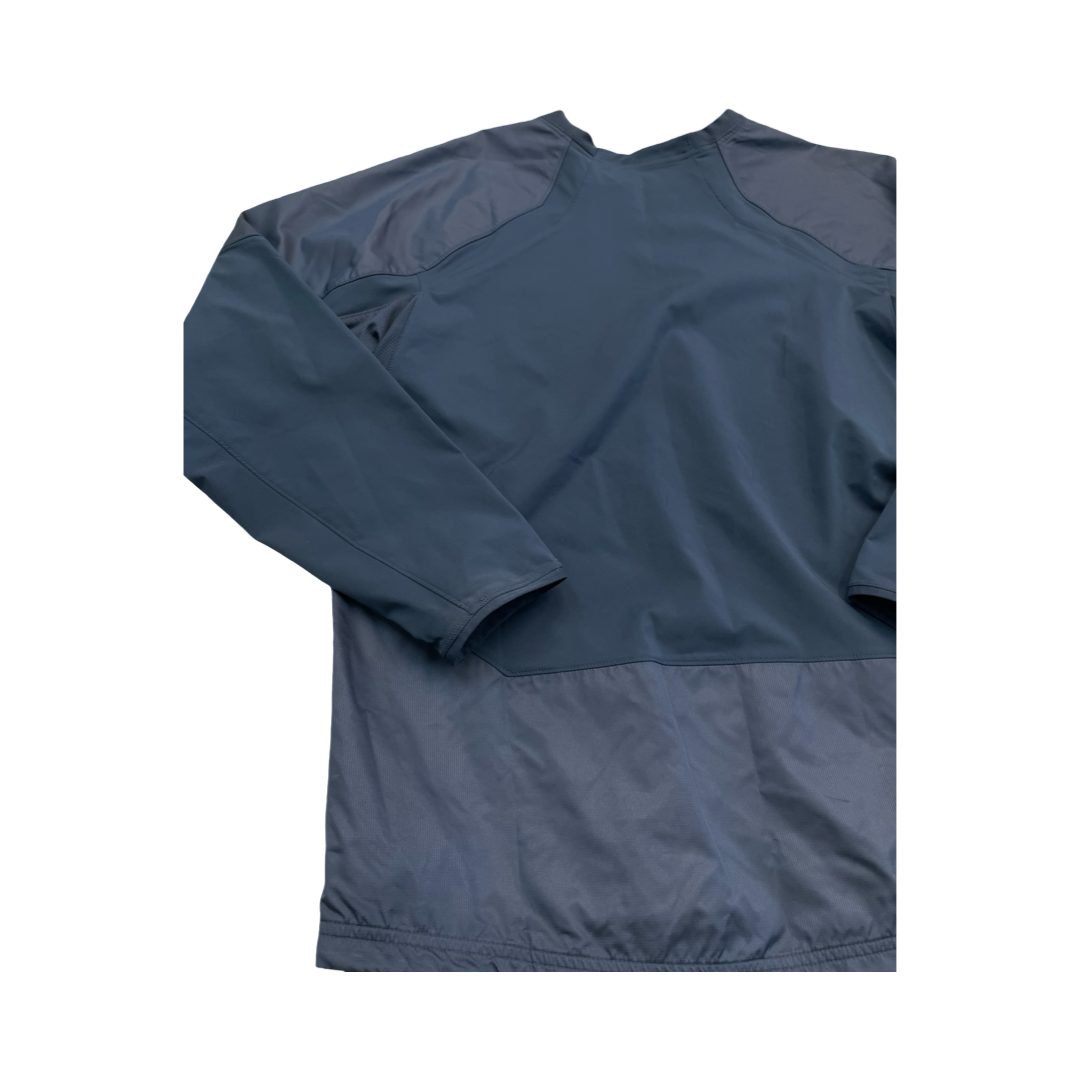 Athletic Top Ls Crewneck By Nike In Navy, Size:M