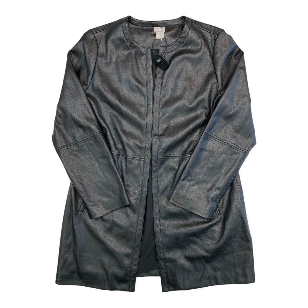 Blazer By Chicos In Black, Size:8