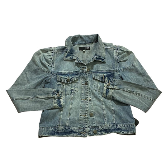 Jacket Denim By Kut In Blue Denim, Size:M