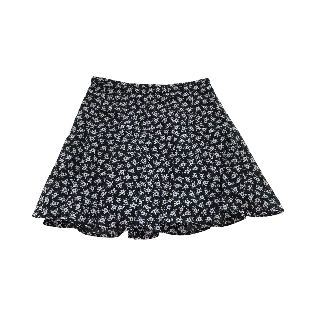 Skirt Midi By Michael By Michael Kors In Black & White, Size:2