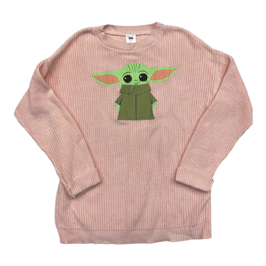 Sweater By Love Your Melon In Green & Pink, Size:Xl