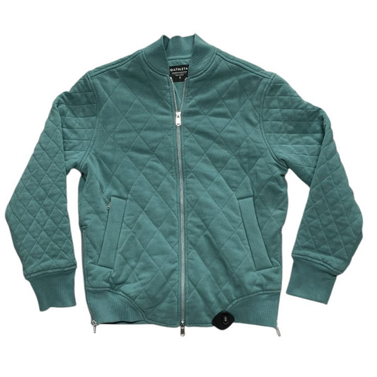 Athletic Jacket By Athleta In Green, Size:Xs