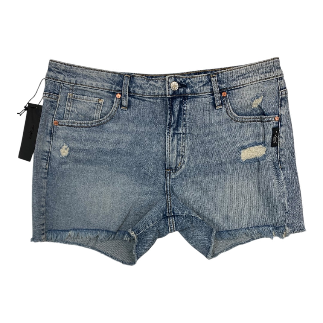 Shorts By Silver In Blue Denim, Size:10