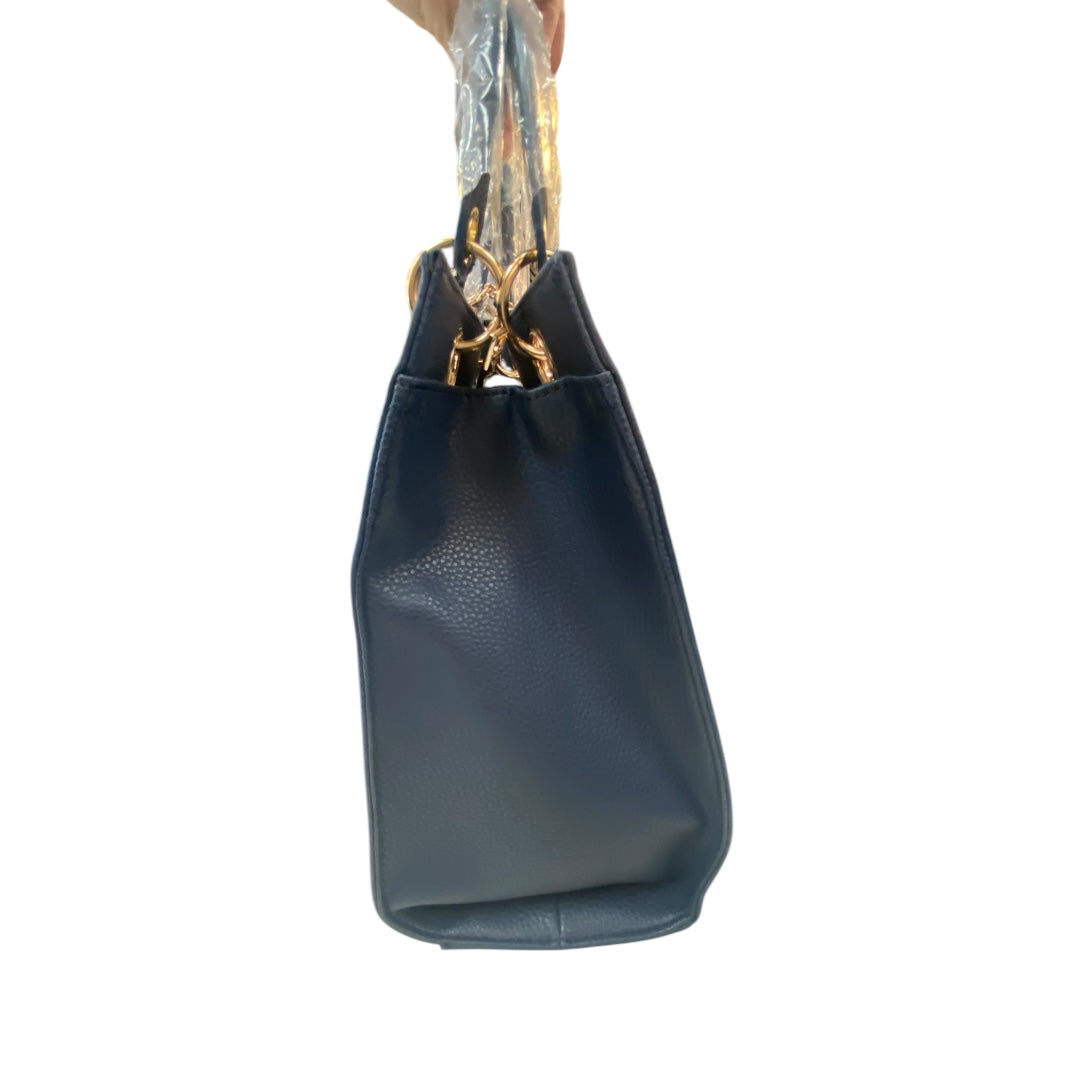 Designer HANDBAG by BADGLEY MISCHKA In NAVY, Size: MEDIUM