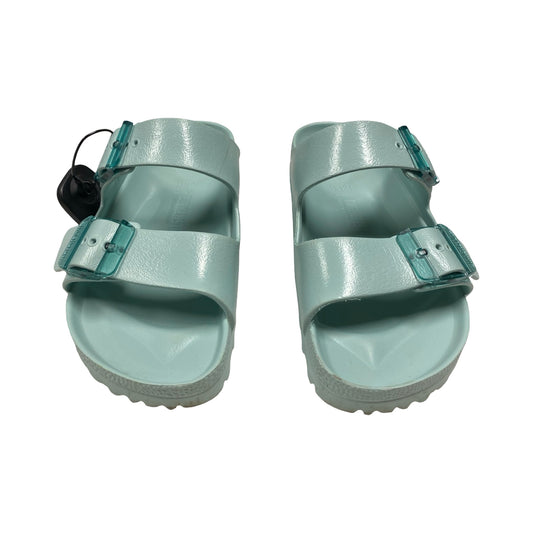 Sandals Designer By Birkenstock In Blue, Size:7