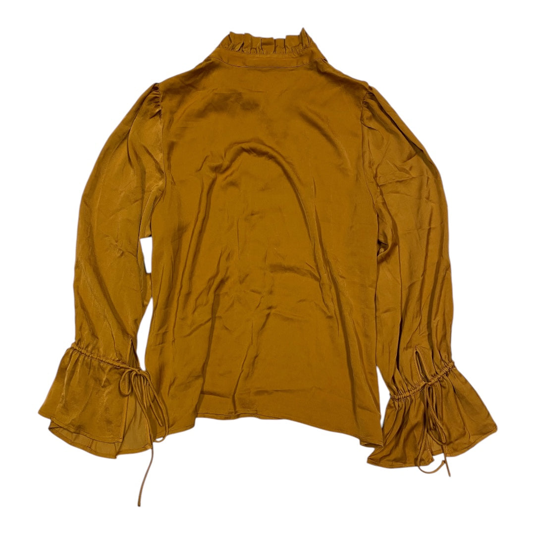 Top Ls By Banana Republic In Gold, Size:L