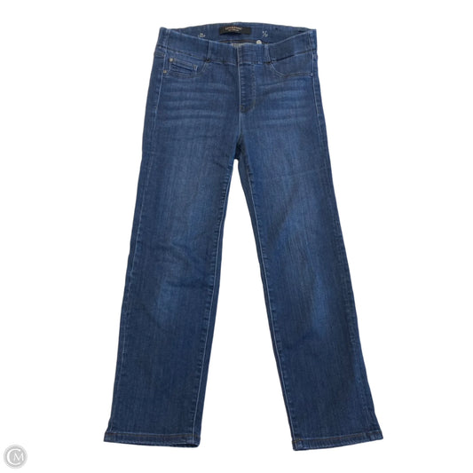 Jeans Skinny By Liverpool In Blue Denim, Size: 4