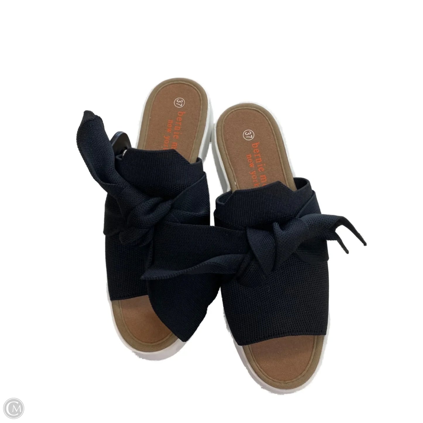 Sandals Heels Block By Bernie Mev In Black, Size: 6.5