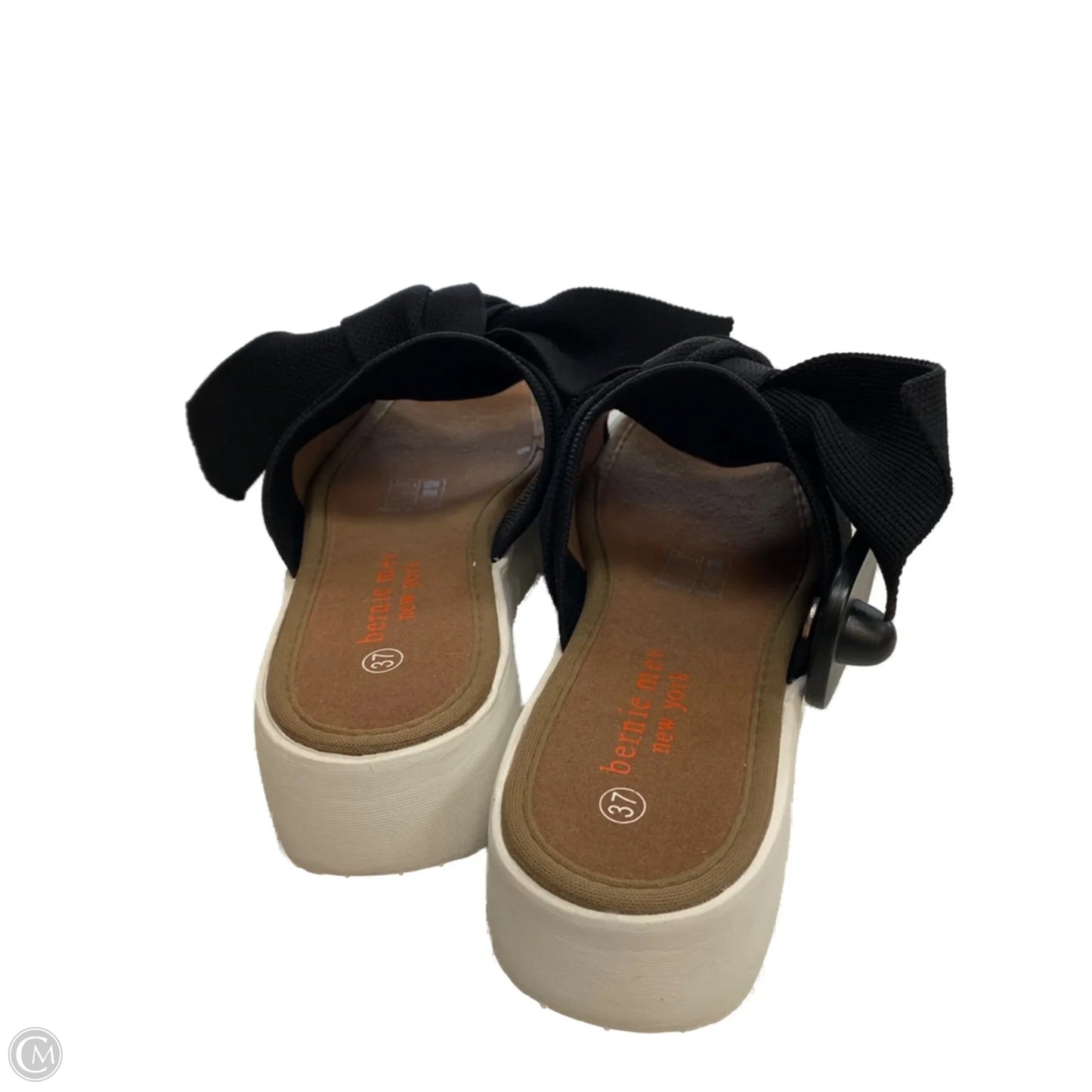 Sandals Heels Block By Bernie Mev In Black, Size: 6.5