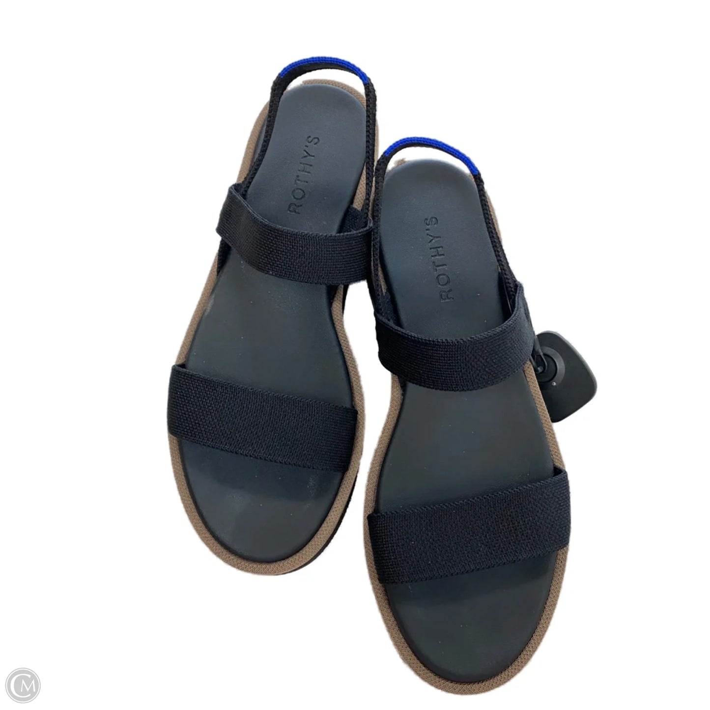 Sandals Heels Block By Rothys In Black, Size: 9