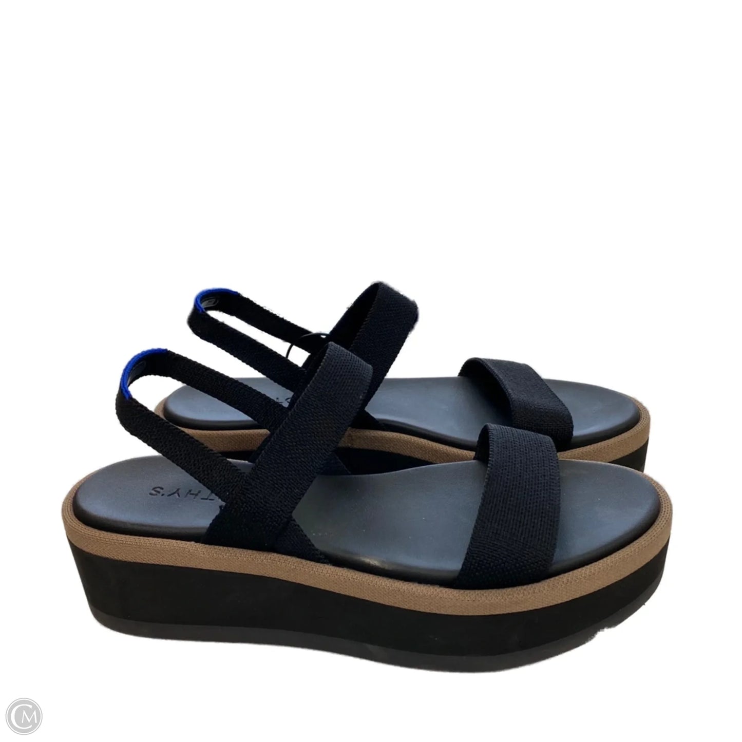 Sandals Heels Block By Rothys In Black, Size: 9