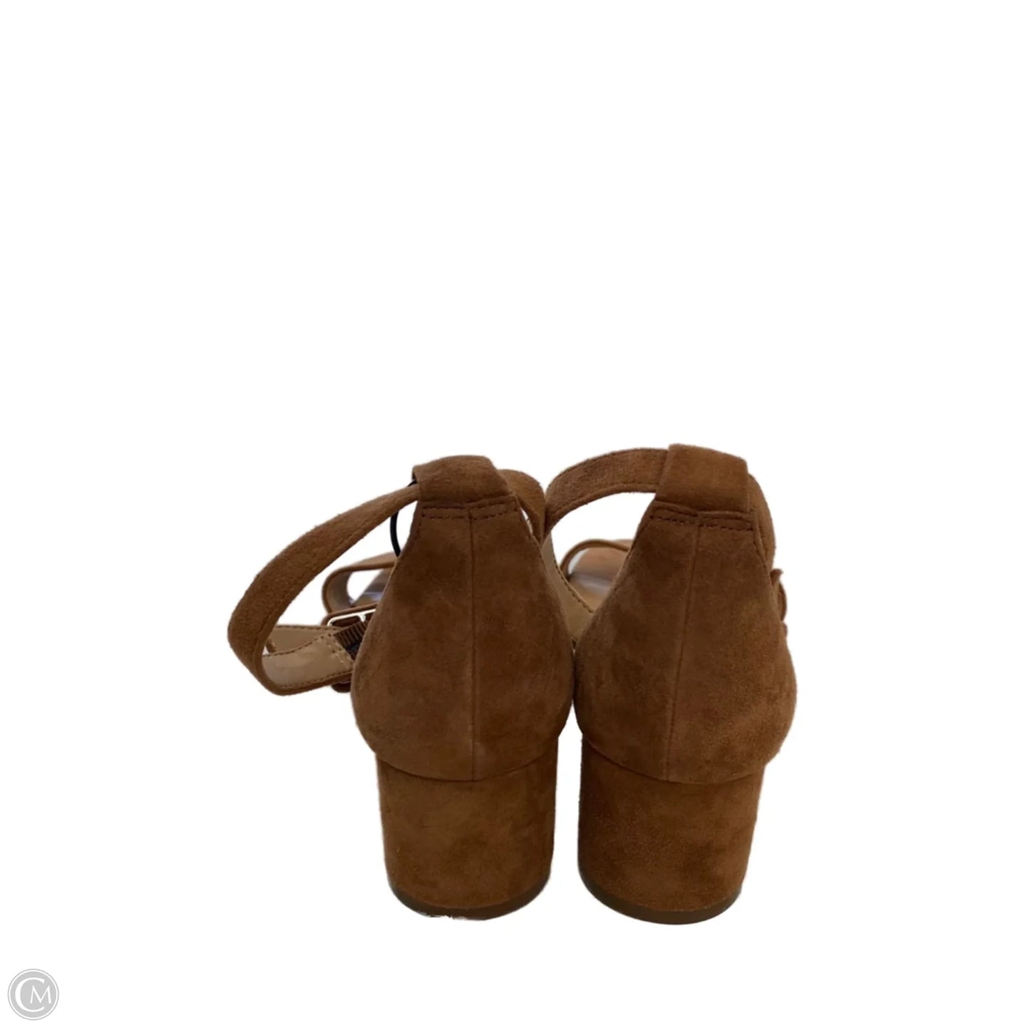 Sandals Heels Kitten By Banana Republic In Brown, Size: 9