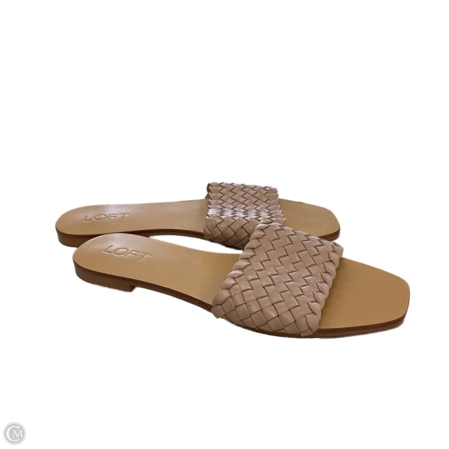 Sandals Flats By Loft In Pink, Size: 8