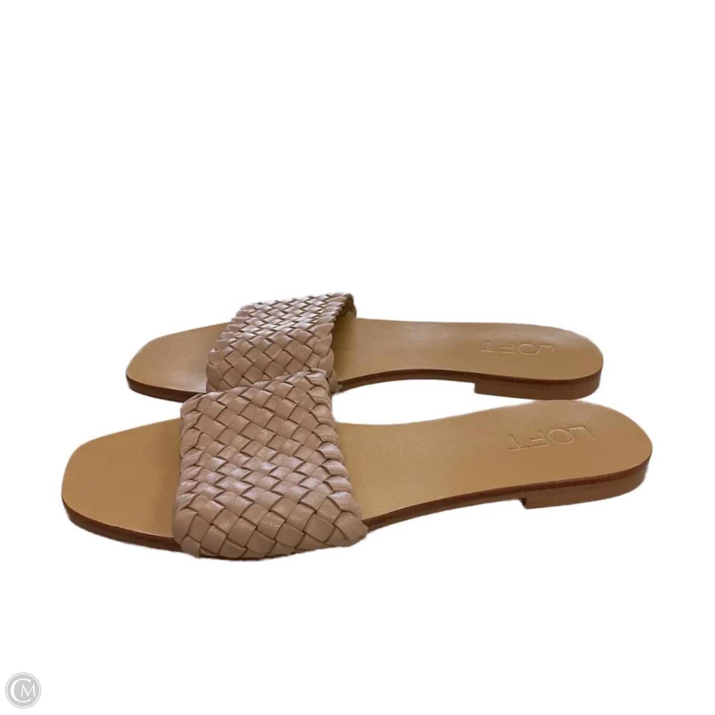 Sandals Flats By Loft In Pink, Size: 8