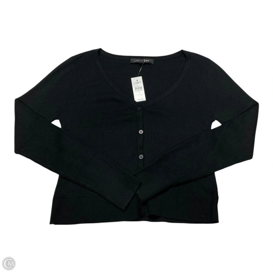 Top Long Sleeve By Loft In Black, Size: M