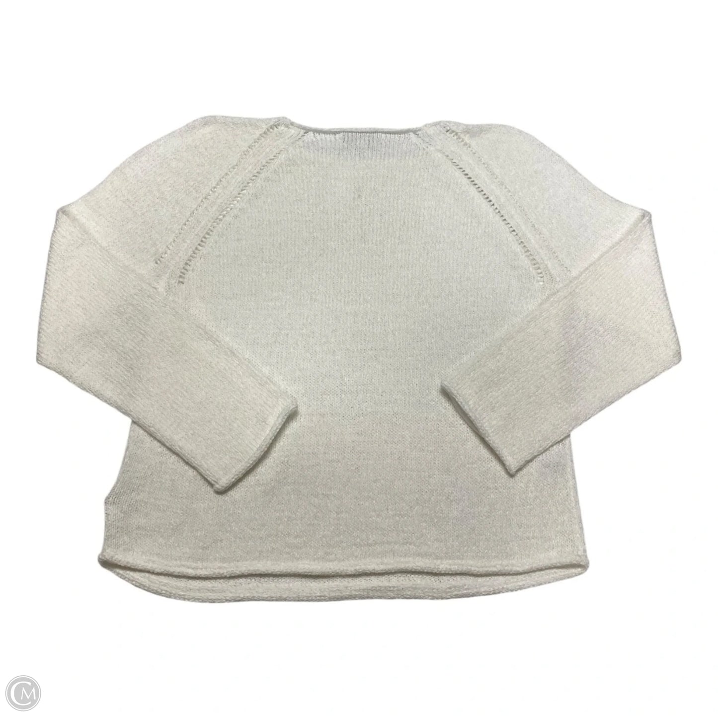 Sweater By Loft In White, Size: M