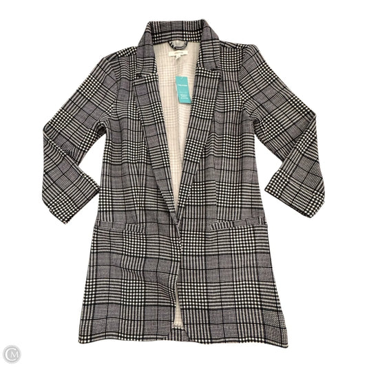 Blazer By Maurices In Black & White, Size: Xs