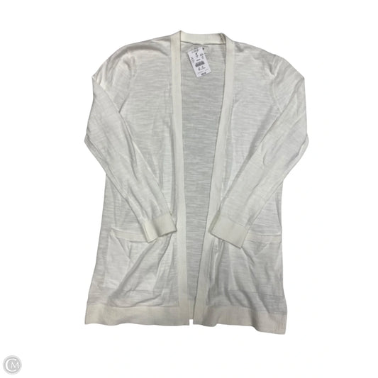 Sweater Cardigan By J. Crew In White, Size: Xs