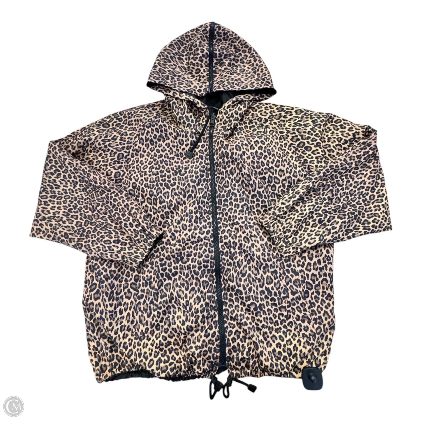 Jacket Windbreaker By MYCRA PAC In Animal Print, Size: S