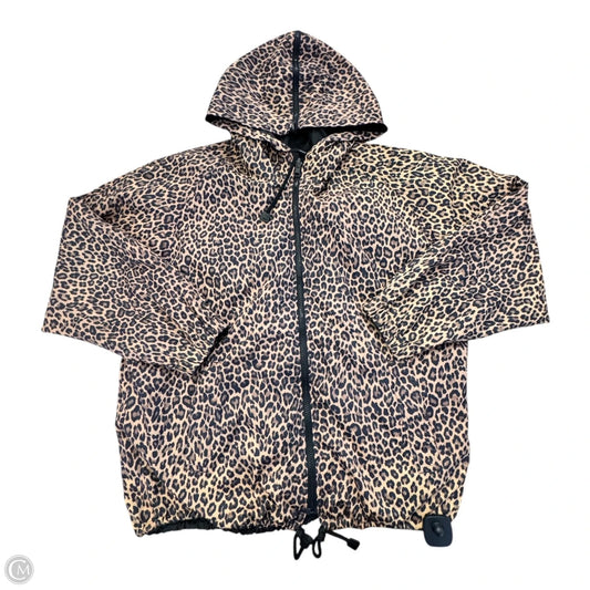 Jacket Windbreaker By MYCRA PAC In Animal Print, Size: S