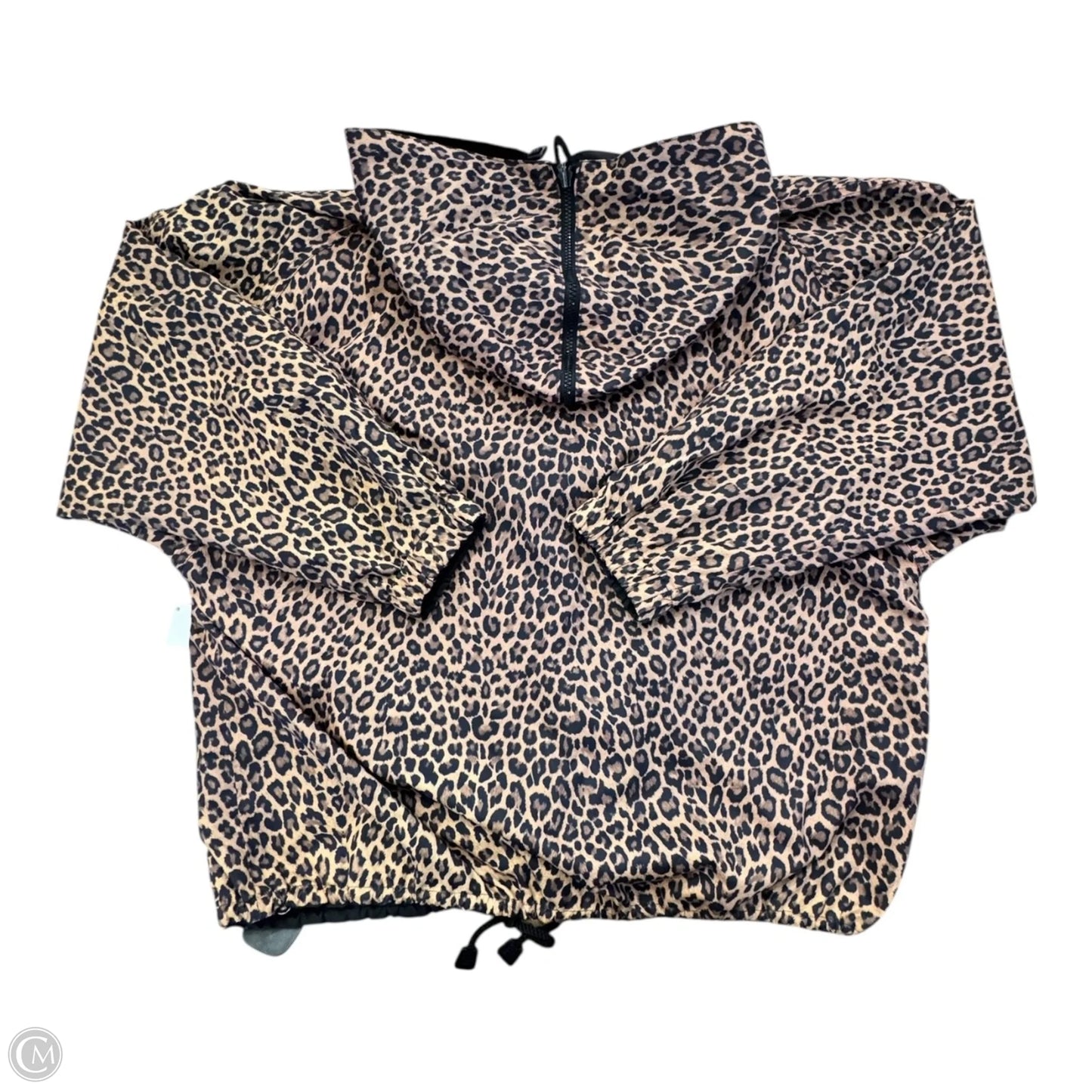Jacket Windbreaker By MYCRA PAC In Animal Print, Size: S