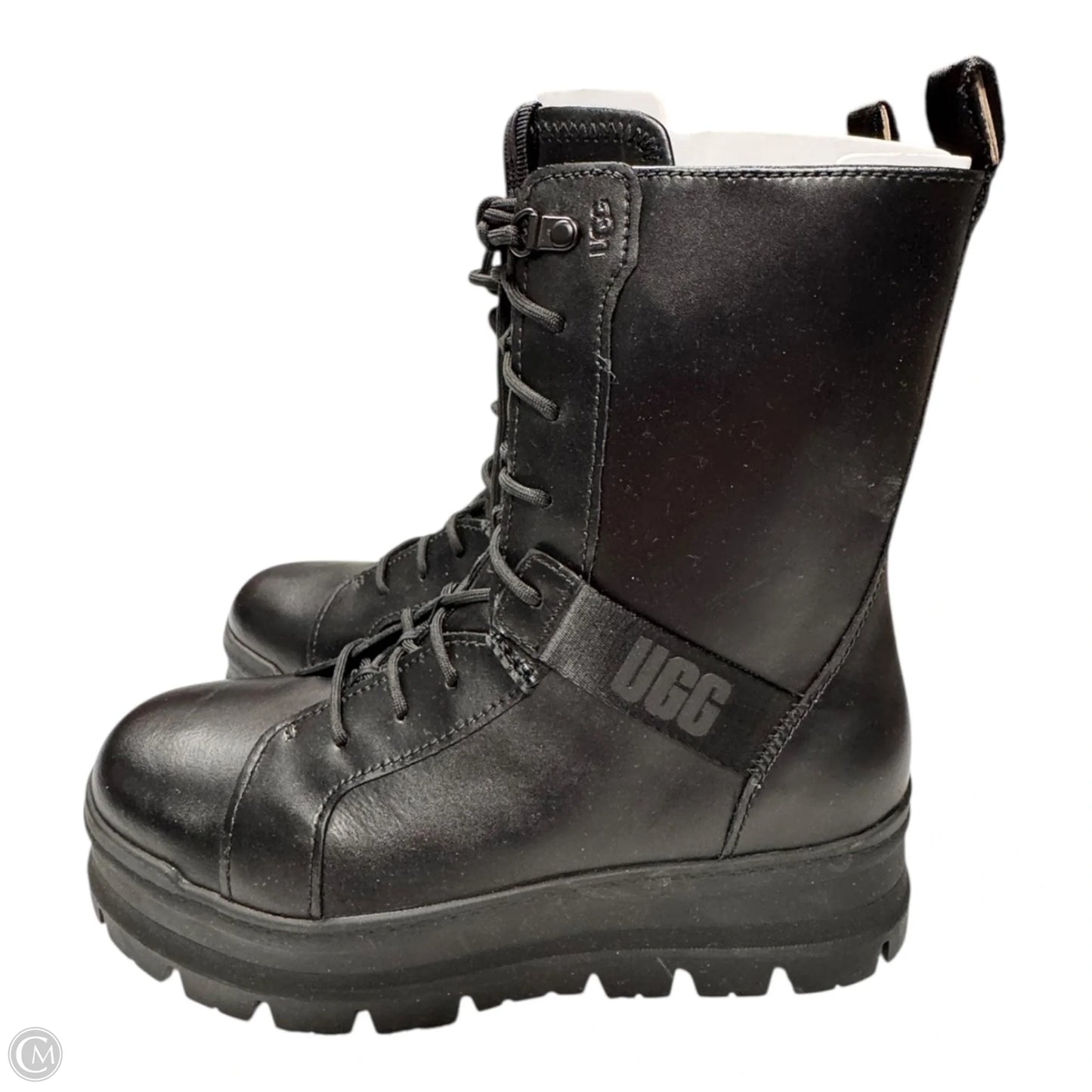 Boots Designer By Ugg In Black, Size: 10