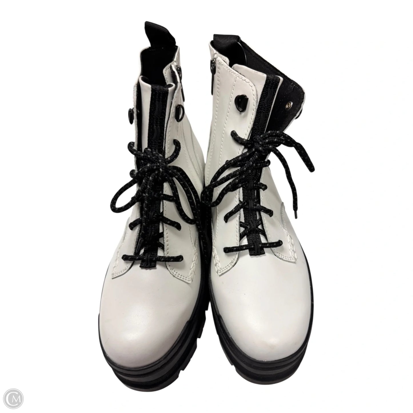 Boots Designer By Dr Martens In White, Size: 10