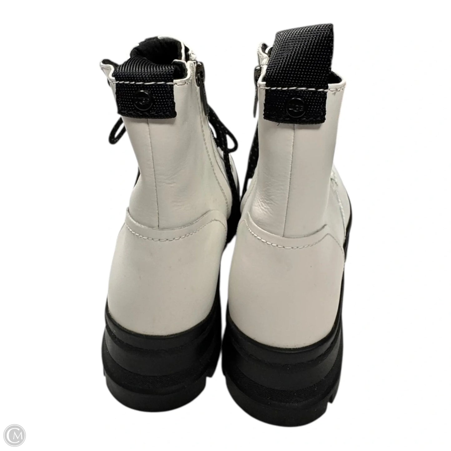 Boots Designer By Dr Martens In White, Size: 10