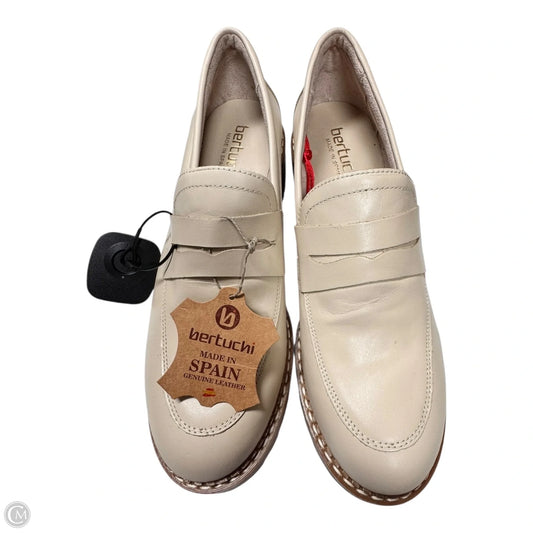 Shoes Heels Block By BERTUCHI In Tan, Size: 9.5